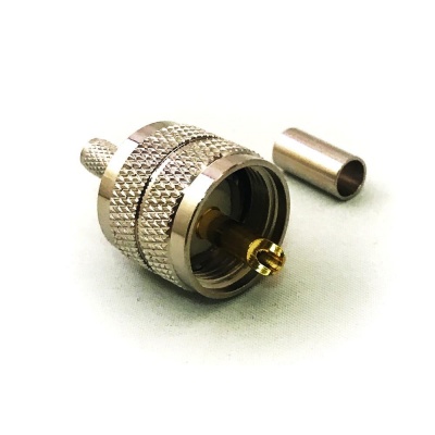 Разъем обжимной UHF-male RG-58 Разъем обжимной UHF-male RG-58