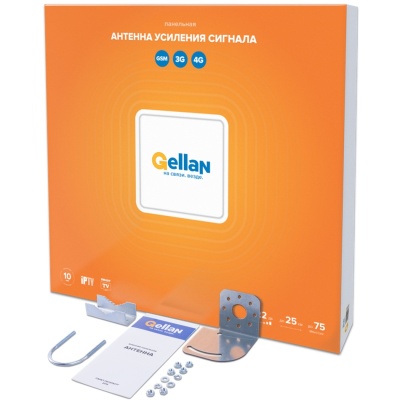 Gellan 3G-22 панельная Антенна, 2G/3G, 22 дБ Gellan 3G-22 панельная Антенна, 2G/3G, 22 дБ