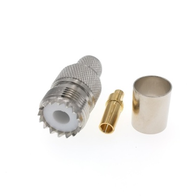 Разъем обжимной UHF-female 8D-FB